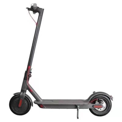 China New portable outdoor off-road aluminum alloy 2 wheel 8.5 inch lithium battery 350w adult folding electric scooter scooter for sale