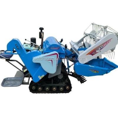 China Automatic Agriculture Farm Machine Crawler Wheel Type Small Combine Rice Harvester for sale