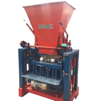 China Hydraulic Cement Fully Automatic 5-15 Burn-free Hollow Brick Making Machine Small Mobile Concrete B Te koop