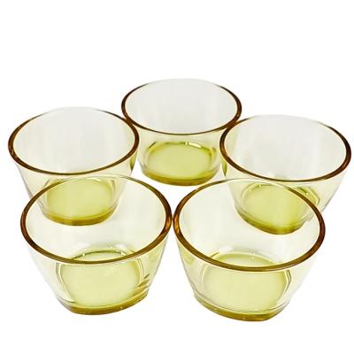 China Baby Eco Round Bowl Round Borosilicate Glass Food Storage Bowl Viable Box Glass Mixing Bowls for sale