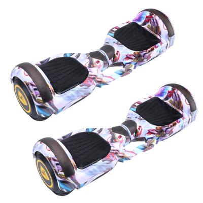 China Bluetooth Speaker +led Lights Hover Board Two-wheel Self Balancing Flash Wheel Electric Scooter for sale