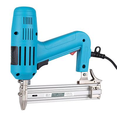 China Wholesale Woodworking Electrician Home Improvement Rivet Head Straight Code Nail Dual Function Electric Gun for sale