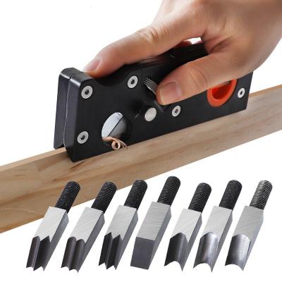 China DIY Working Tools Wood Chamfering Tool for Woodworking 45degree Angle Wood Chamfer Plane for sale