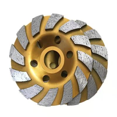 China Saw 100mm cheap marble diamond sintered grinding wheel bowl mill for stones concrete for sale