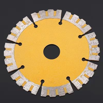 China Saw Segmented Dry Cut 114mm Stone Cutting Blade Diamond Saw for sale