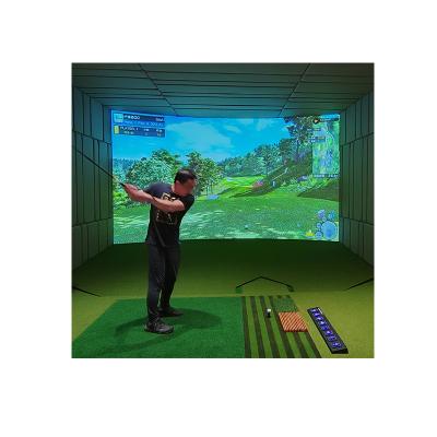 China ETD-2B Wholesale High Speed Camera Full HD Luxury Golf Simulator with Unique dual golf software ETD-2B for sale