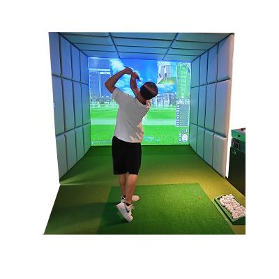 China ETD-2B Wholesale High Speed Camera Full HD Luxury Golf Simulator Equipment with Unique dual golf software ETD-2B for sale