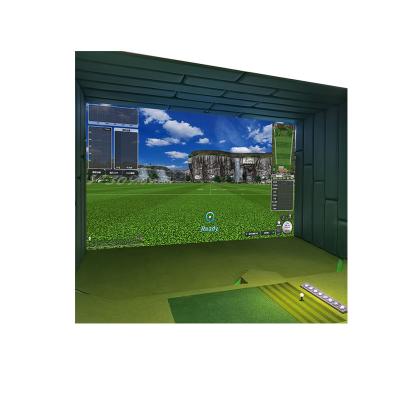 China ETD-2B Hot-Sale High Speed Camera Full HD Luxury Golf Simulator Price with Unique dual golf software ETD-2B for sale