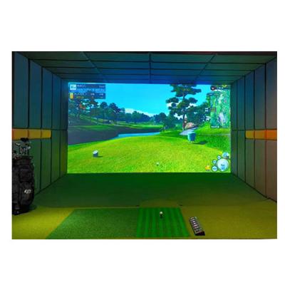 China ETD-3 Third Generation High Speed Camera Ultra HD Luxury Indoor Golf Simulator with Unique dual golf software ETD-3 for sale