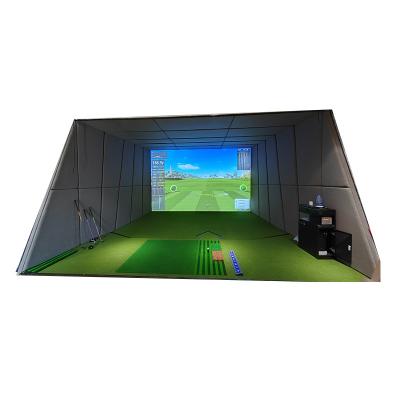 China ETD-3 Third Generation Customized High Speed Camera Ultra HD Luxury Golf Simulator Equipment with dual golf software ETD-3 for sale