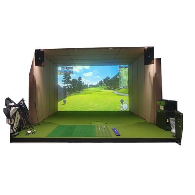 China ETD-3 Third Generation Wholesale High Speed Camera Ultra HD Luxury Golf Simulator Equipment with dual golf software ETD-3 for sale