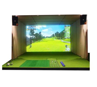 China ETD-3 Third Generation Hot-Sale High Speed Camera Ultra HD Luxury Golf Simulator Manufacturer with dual software ETD-3 for sale