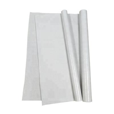 China Anti-bacteria Nonwoven White Fabric With Anti-slip Foil For Floor Pad Mat for sale