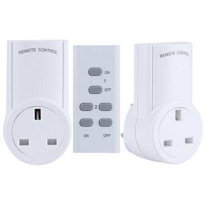 China Residential / Multipurpose Outlet Smart Socket UK Standard Remote Control Socket for sale