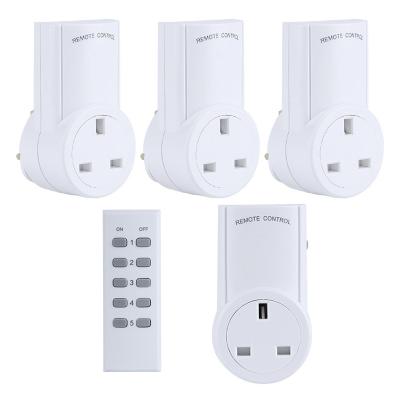 China Residential / Multipurpose UK Standard Socket Power Outlet White Smart Wall Socket For Home for sale