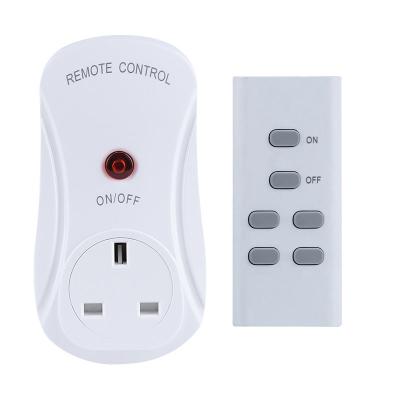 China Residential / General Purpose UK Standard Wall Socket Remote Control Socket With Indicator Light for sale