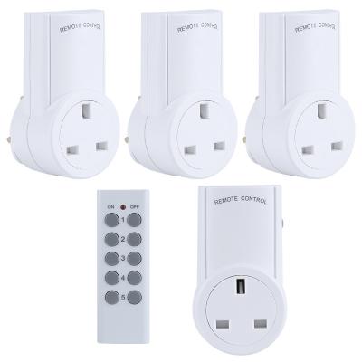 China Residential / Multipurpose White Plug Power Socket Wall Socket UK Smart Plug for sale