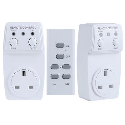 China Residential / General Purpose UK Standard Remote Control Smart Plug Power Outlet Outlet for sale