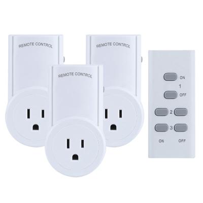 China US Standard Power Socket Residential / General Purpose American Remote Control Outlet for sale