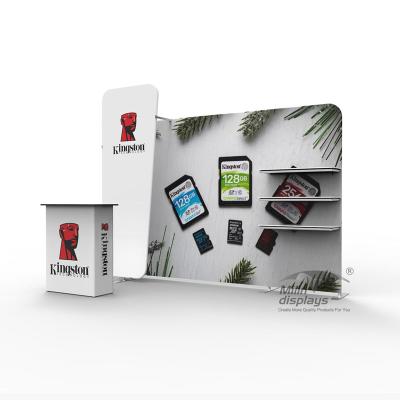 China Small Portable Custom Printed 3x3 Fair Booth Display Exhibition for sale