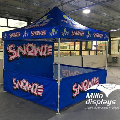 China Portable 10x10 Advertising Trade Show Tent Event Marquee Gazebo Canopy Noise Resistant Outdoor Aluminum Tent for sale