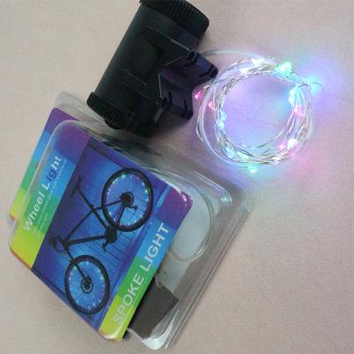 China Waterproof Structure Design AAA Battery Operated Bicycle Lead Wire Strip Light for sale