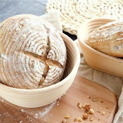 China Reasonable Price Sustainable Proofing Baskets For Bread Baking Bread Proofing Basket With Accessories Bread Gift Basket Bamboo Hanging Fruit for sale