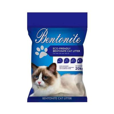 China 5L / 10L / 10kg Sustainable Bentonite Cat Litter For Cat Pet Cleaning for sale