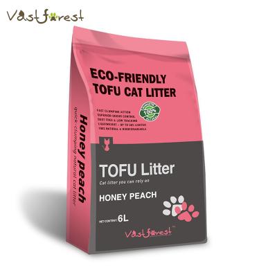 China Premium Flavor Scent Viable Fresh Tofu Cat Litter for sale