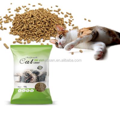 China 2019 Sustainable Factory Natural Odor Control Pine Wood Cat Litter for sale