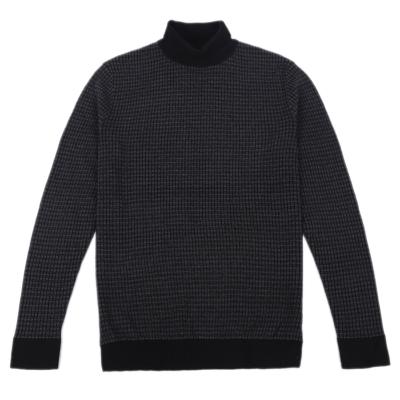 China High quality turtle neck sweater men's turtle neck sweater temperament solid color turtle neck sweater factory direct sales for sale