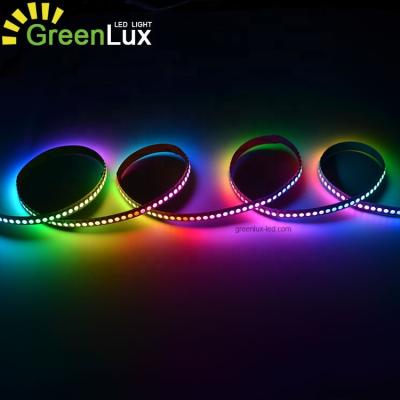 China TM1814 DMX512 SK9822 APA102 SK6812 WS2812 smart addressable digital programmable rgb tira de luces led Te koop