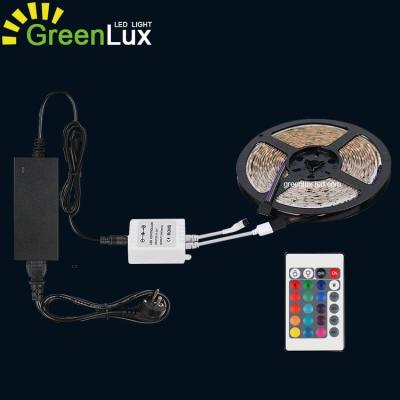 China waterproof outdoor solar strip light rgb cct led strip 5050smd ip68 led strip cold white with led driver à venda