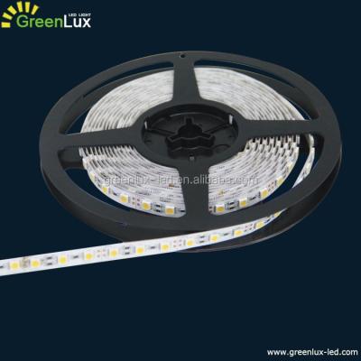 China flat thin white PCB 12V LED flexible strip/tape rope neon light with 3M Tape adhesive on back for sale