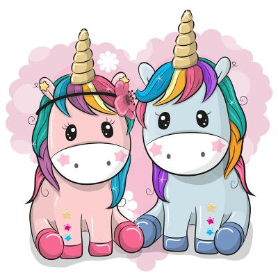 China New Eco-Friendly Full Square Diamond Embroidery Crystal Mosaic Cartoon Unicorn Picture Diamond Painting Cross Stitch Hobbies And Crafts for sale