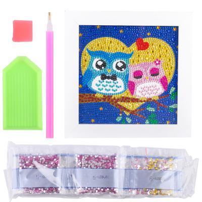 China Eco-Friendly With Cartoon Animals DIY Full Frame Unicorn 5D Diamond Painting Embroidery Set For Kids Children's Handmade Creative Gifts for sale