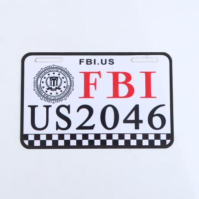 China Car Custom Design India License Plate Wholesale Embossed Number License Plate Reflective for sale