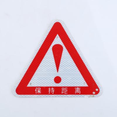 China Custom Safety Sign Multi Size Road Warning Signs Reflecting Aluminum Metal Triangle Caution Road Safety Sign Plate Signage for sale