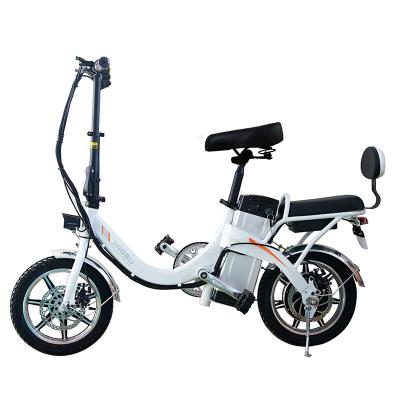 China New arrival 48v 350w electric bike lithium battery CE carbon steel E bike 14inch electric bicycle ebike for sale