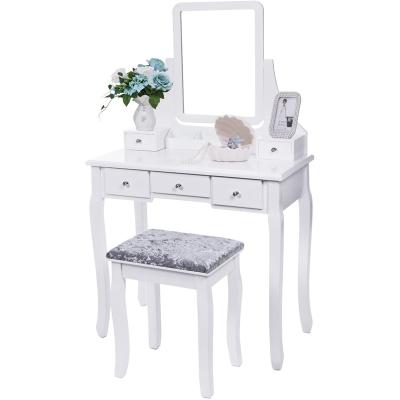 China Wholesale Modern LED Dresser Nordic Light Luxury Furniture Bedroom Dressing Table Velvet Makeup Marble Table for sale