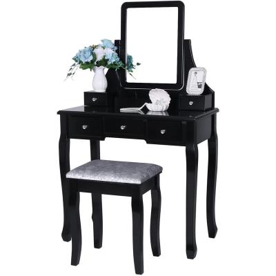 China Wholesale Modern LED Dresser Nordic Light Luxury Furniture Bedroom Dressing Table Velvet Makeup Marble Table for sale