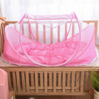 China New Design Style Baby Bedding Mesh Crib Net Summer Portable Baby Home Mosquito Net for sale