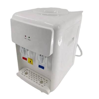 China Factory Price Wholesale Energy Saving Cheap Table Top Plastic Two Labels Smart Tankless Full Size Hot Water Dispenser for sale