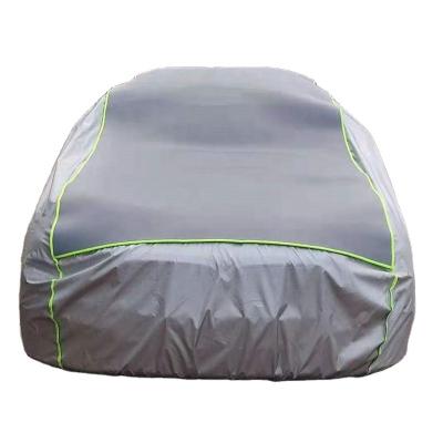 China Water Proof Hail EVA Polyester Taffeta Fabric Protection Against Cold And Freezing Conditions Anti Hail Car Covers Exterior for sale