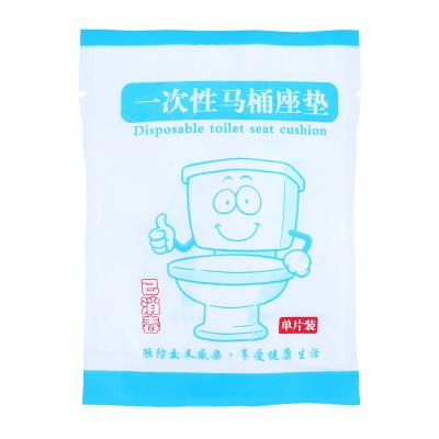 China Hotel Travel Flushable Toilet Disposable Hot Selling Portable Premium Disposable Pad for sale