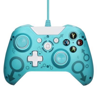 China Colorful VIBRATION MOTOR USB Wired Gamepad Controller For Xbox One PC Video Game Accessories for sale