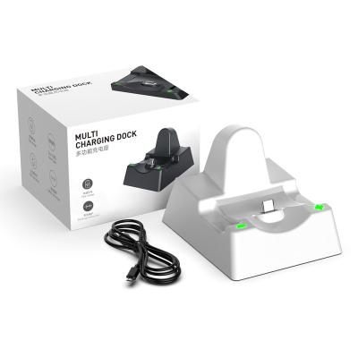 China Palladium Dock Quick Fill Fill Station Compatible with Nintendo Switch and OLED Joycons for sale