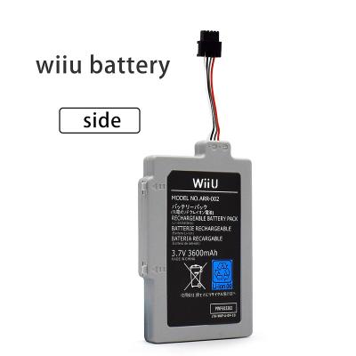 China ABS Replacement Rechargeable 3600 MAh Battery Pack For Wii U GamePad for sale