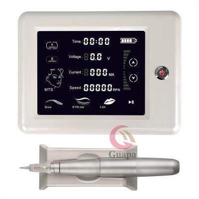 China Touch Screen Digital Pen MTS PMU System Permanent Makeup Tattoo Machine Electric Rotary Makeup Machine With Rechargeable Panel for sale