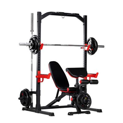 China Squat Rack Barbel Smith Set Home Gym Salon Bench Stand Weight Machine for sale